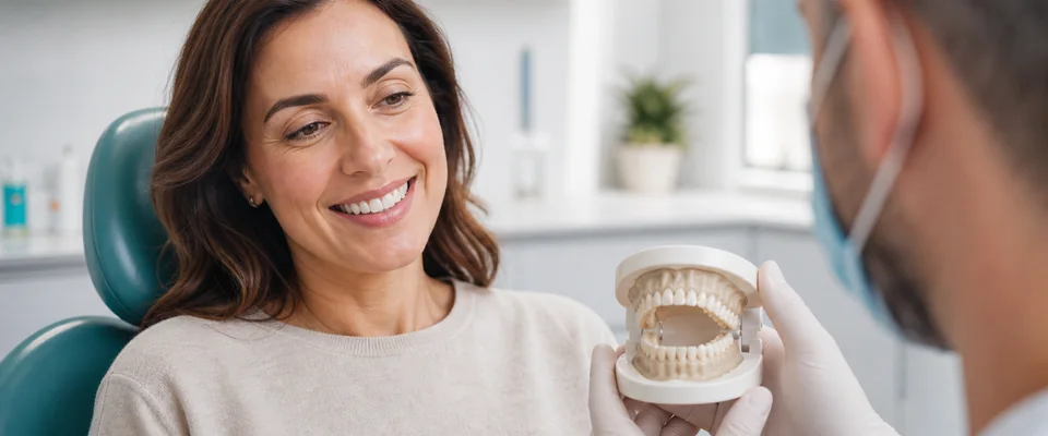 Full-mouth dental rehabilitation consultation